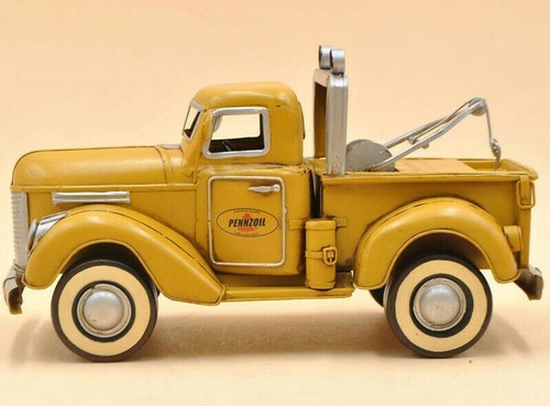 Hand Made Vintage Ford Pennzoil Tow Truck by Jayland USA Garage Decoration Decor - Picture 2 of 5