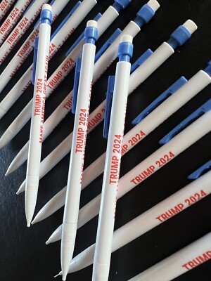 Trump 2024 MAGA Mechanical Pencils Just In Time For Back To School QTY 20 MAGA