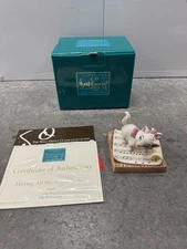 WDCC Hitting All the Right Notes Disney Marie fromThe Aristocats in Box COA