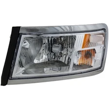 For Dodge Dakota 2008-2011 Headlight Driver Side | Halogen | Clear Lens | Chrome