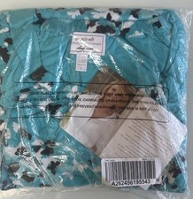 Carole Hochman Nightgown Turquoise with Butterly Print Size Large New