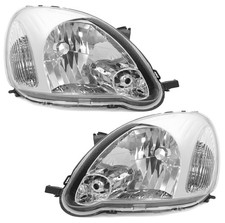 Scheinwerfer Set für Toyota Yaris CP10 2003-2005 H4 Halogen Streuscheibe Scheinwerfer Set für Toyota Yaris CP10 2003-2005 H4 Halogen Streuscheibe