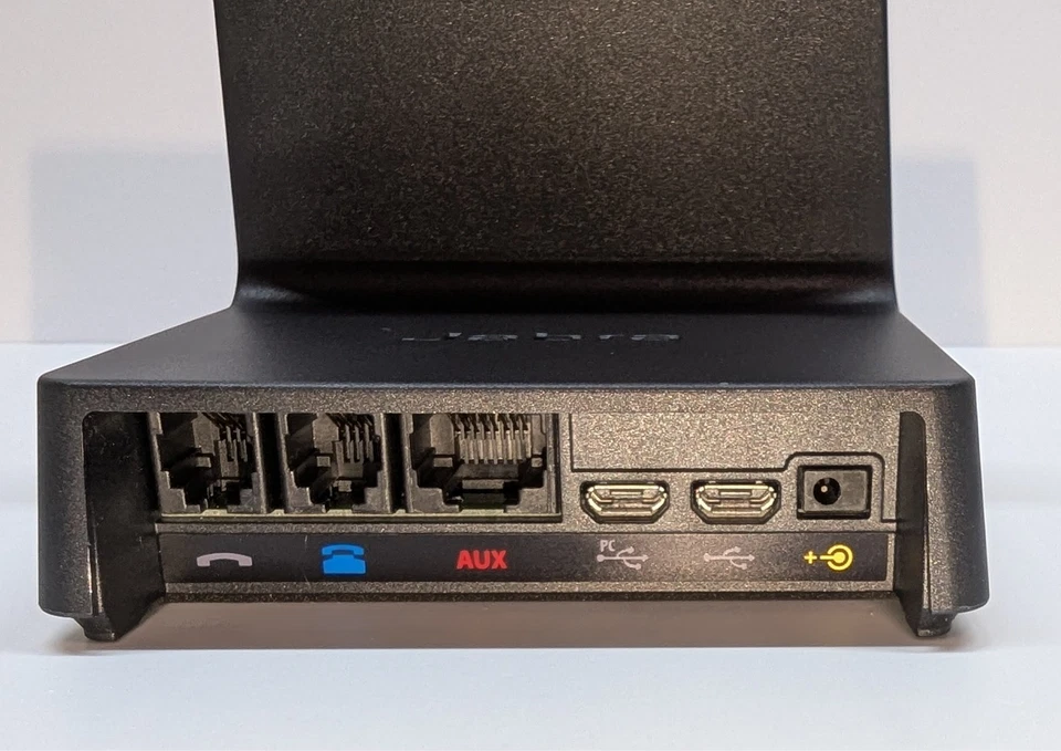 Nur Basisstation von Jabra Engage 75 – Schwarz. (9556-583-111) (ohne Zubehör). - Bild 3 von 4