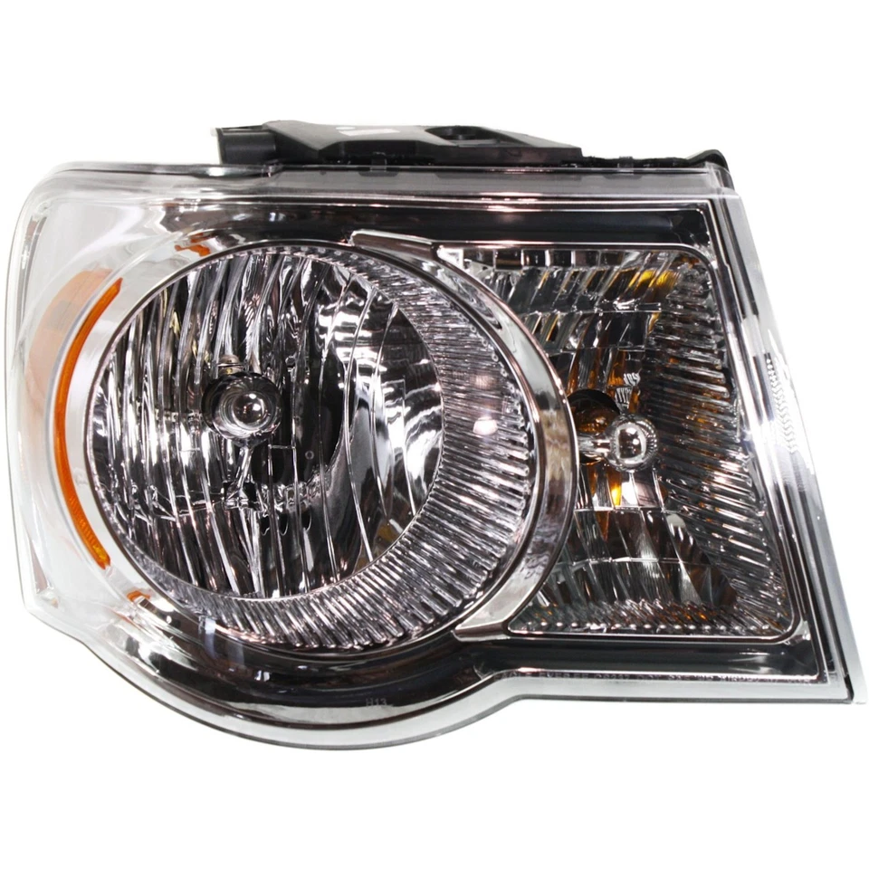 Headlight Set For 2007-2009 Chrysler Aspen Left and Right With Bulb 2Pc - Image 3 of 4