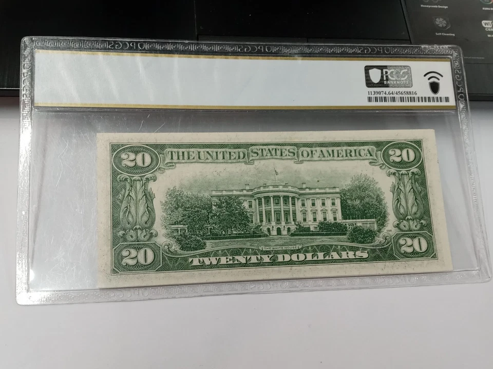 1934-C $20 Federal Reserve Note Chicago New Back Fr. 2057a-G PCGS 64 Choice UNC - Image 4 of 4