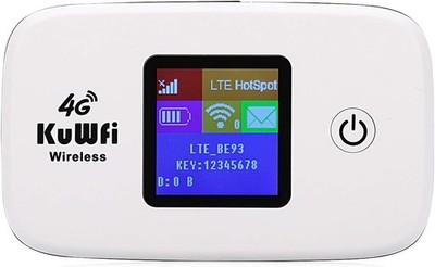 KuWFi 4G LTE Mobile WiFi Hotspot Unlocked EU Version B1/B3/B5/B7/B8/B20 