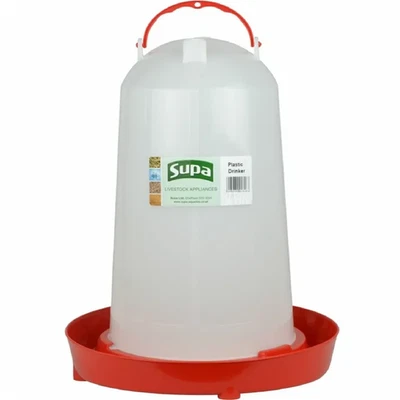 POULTRY & AVIARY BIRD DRINKER - (1.5 to 6L) - Supa Chicken Game Pet Water Feeder