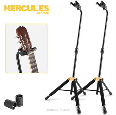 2-PACK Hercules GS414B PLUS Durable Auto Grip Adjustable Guitar Stand