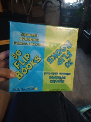 Engaging Spanish Syllable Flip Books - 30 Tools to Master Two-Syllable Words