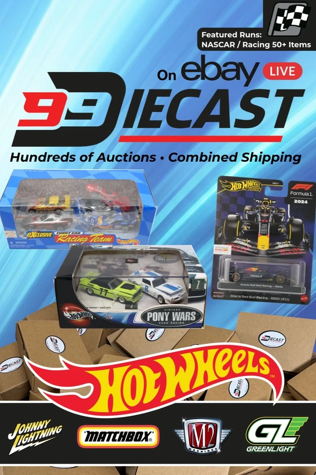 99Diecast - ⭐ Featured: Nascar/Racing! Hot Wheels, Johnny & More! 07/21