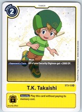 T.K. Takaishi Rare Starter Deck 03: Heaven's Yellow  ST3-12 R NM