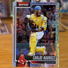 Carlos Narvaez - 2026 Topps Series 1 - Holo Foil - #344 - Boston Red Soxs