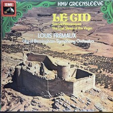 Massenet   Le Cid LP 1971 HMV Greensleeve Bal...