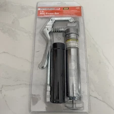 Pittsburgh 3 Oz Mini Grease Gun W/ Cartridge Dual Action Pistol Lever Lube Tool