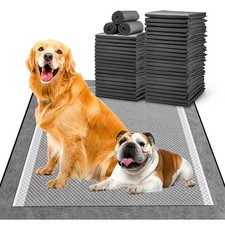 MIZOK Pee Pads for Dogs 28x34in Dog Pads Extra Large, Super Absorbent Odor El...