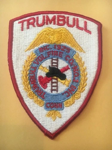 Trumbull Connecticut Fire Department Patch