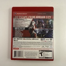 Batman: Arkham City Game of the Year Edition Sony PlayStation 3 Case/Game
