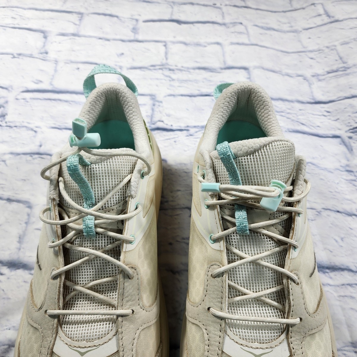 Hoka One U Bondi B3LS Running Shoes MENS SIZE 13 Oat Milk  display picture 2