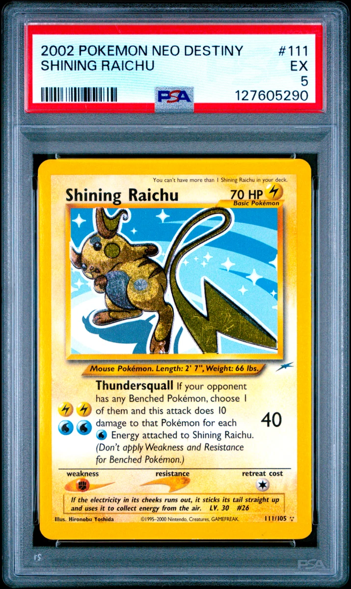 Shining Raichu for sale | eBay