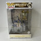 Funko Pop! Town: Disney Cinderella Castle and Mickey Mouse Gold Disney Excl F2