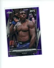 2026 Topps Chrome UFC Purple Raywave Refractor #56 Joaquin Buckley #d 25/75