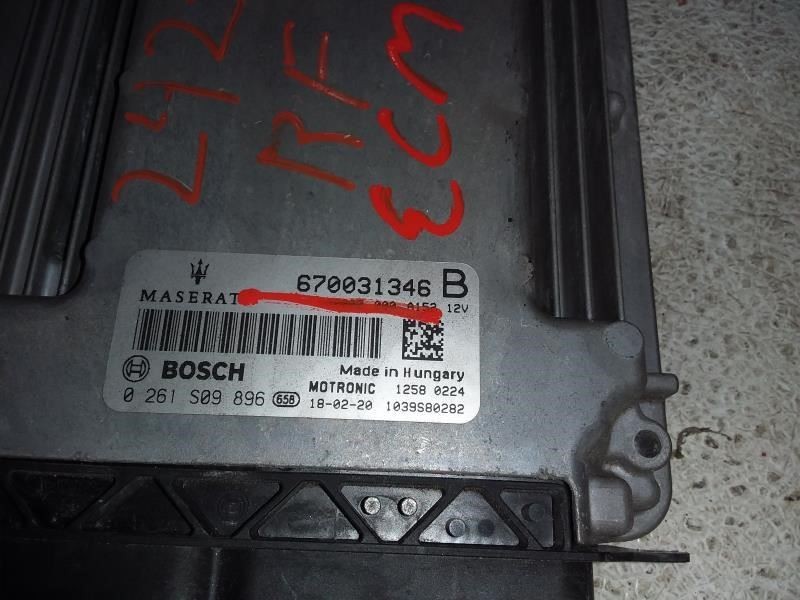 Maserati Levante 2018 Electronic control unit P/N 670031346B
