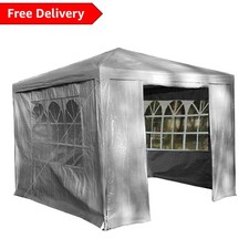 Compact 3x3m Waterproof Gazebo with Sides - Your All-Weather Outdoor Shelter