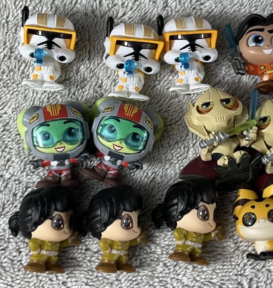 Disney Star Wars Doorables Lote de 35 - Chewbacca, Han Solo, Kanan Jarrus + más Foto 2 de 4