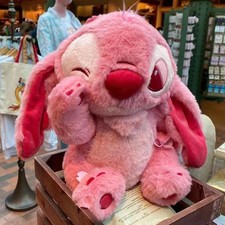Pink Stitch Sakura Series Plush Toy Doll Cartoon Anime Lilo  Stitch Gift 29CM