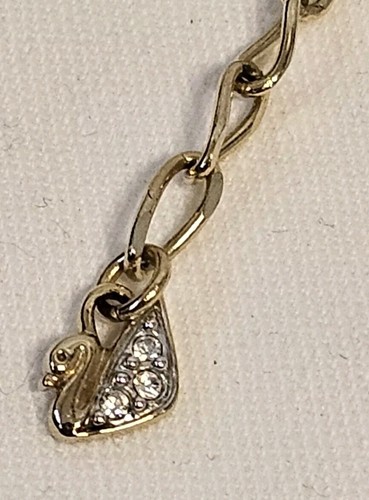 Swarovski Collier Halskette mit Anhänger 18 Karat hochw.Vergoldet mit... - Bild 6 von 18