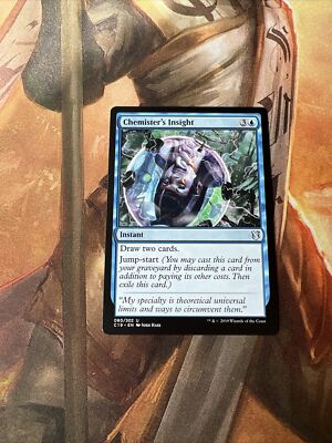 Chemister's Insight [Commander 2019] Magic MTG
