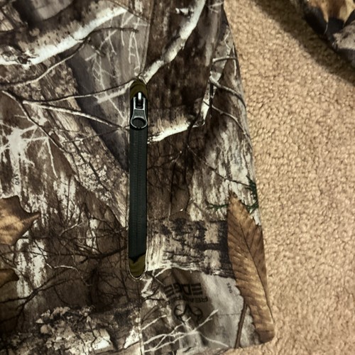 Realtree Camo Hunting Jacket Hood Scent Factor YOUTH MEDIUM Edge - Picture 4 of 6