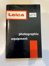 197444 Leica Photographic Equipment Catalog No.35 ca.1960