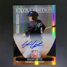 Shane Opitz 2011 Donruss Elite Extra Edition #60 Auto 949/964 Toronto Blue Jays