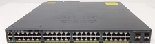 Cisco Catalyst 2960-XR 48 Port Gigabit Switch 4x SFP  WS-C2960XR-48FPS-I