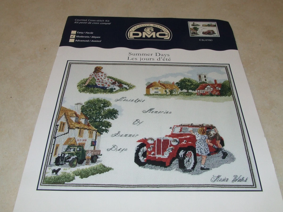 DMC Creative World- Counted Cross Stitch Kit - Summer Days
