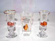 Schnapsgl&auml;ser Echter Nordh&auml;user und AbtshofEchter  Schnaps / Korn Gl&auml;ser