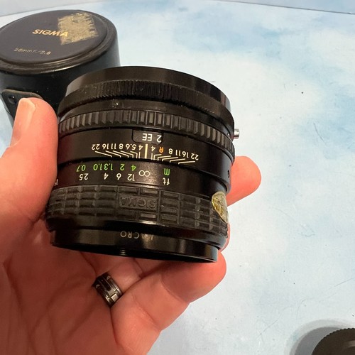 Sigma Mini-Wide I 1:2.8 f28mm Multi- Coated Lens w/ Case & Filter - Japan - Picture 6 of 10
