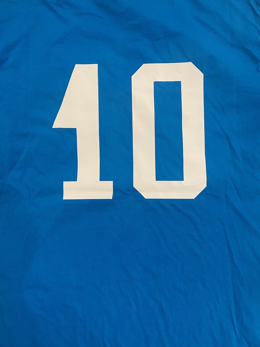 Trikot Maradona Ssc Neapel, 10 1987/88 Größe Erwachsene Und Kinder Bestickt