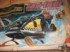RARE VINTAGE SKI DOO STROMBECKER SLOT CAR SNOWMOBILE RACE SET BOX & TRACK ONLY