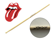 CHARLIE WATTS SIGNED AUTOGRAPH DRUMSTICK - THE ROLLING STONES TATTOO YOU W/ JSA