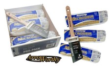 Arroworthy Classic Paint Brush 9" inch Microfibre Rollers Pro Pack 4pc Sets New