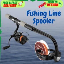 Fishing Line Winder Spooler Machine Reel Spool Holder Spinning Spooling Portable