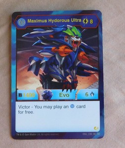 BAKUGAN Battle Brawlers Planet MAXIMUS HYDOROUS ULTRA EVO ...