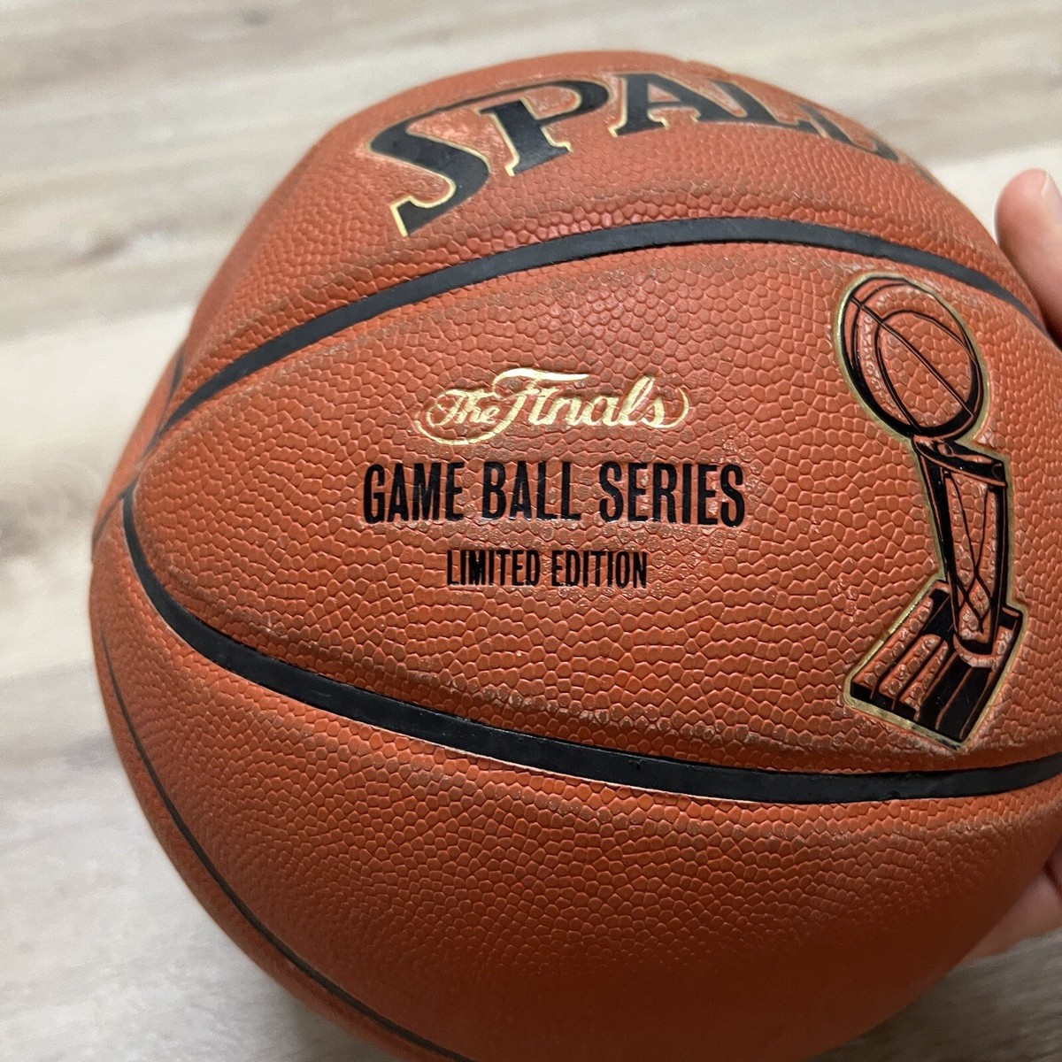 Spalding Game Series Limited Edition The Finals Game Ball