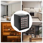 New Mini Wine Fridge Freestanding 48L 20 Bottle Wine Fridge Small Wine Cooler