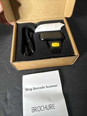 Symcode Portable Wireless Bluetooth Finger Ring Barcode Scanner Reader
