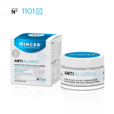 MINCER PHARMA ANTIALLERGIC N˚1101 MOISTURIZING & SOOTHING DAY CREAM