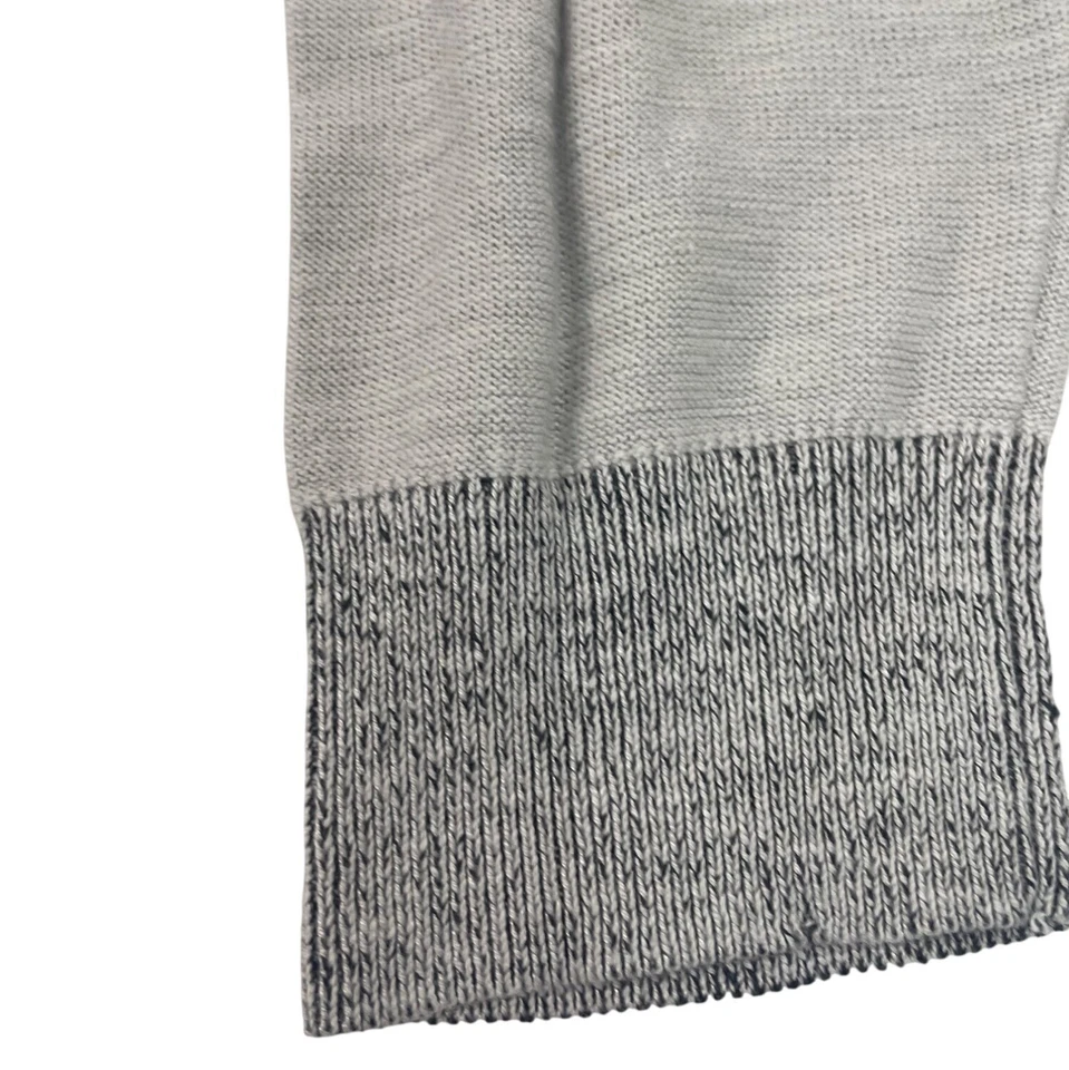 Suéter Kenneth Cole Reaction Para Hombres Cuello en V Gris Talla XL - Nuevo Foto 4 de 4