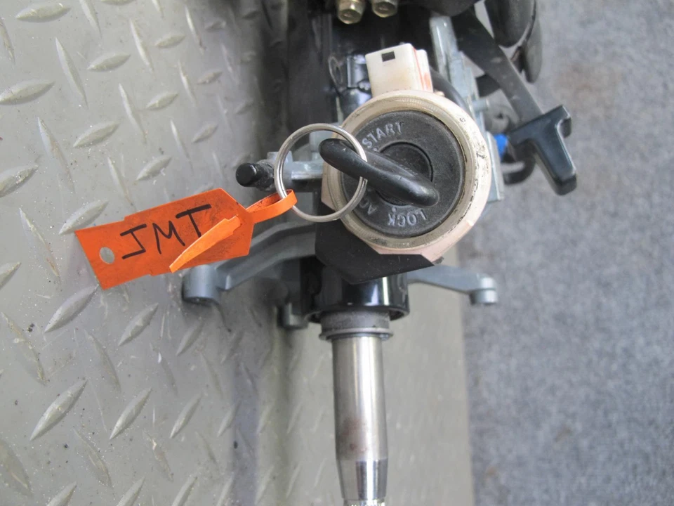 91-93 MITSUBISHI 3000GT M/T COLUNA DE DIREÇÃO PORTA DE IGNIÇÃO PORTA PORTA PORTA-MALAS CONJUNTO DE CHAVES FABRICANTE DE EQUIPAMENTO ORIGINAL - Imagem 2 de 4